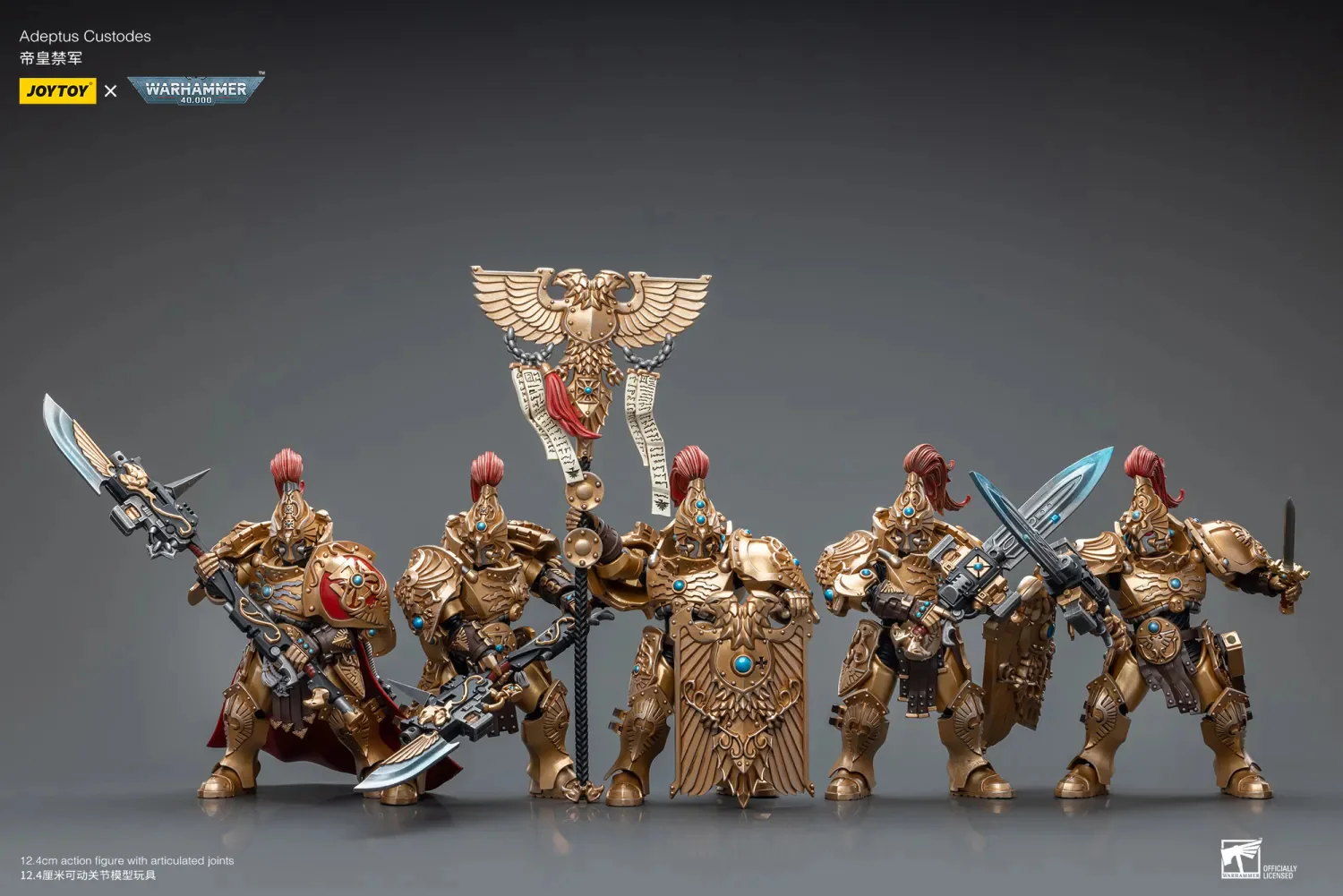JOYTOY Warhammer 40k 1: 18 Adeptus Custodes - JOYTOY WORLD