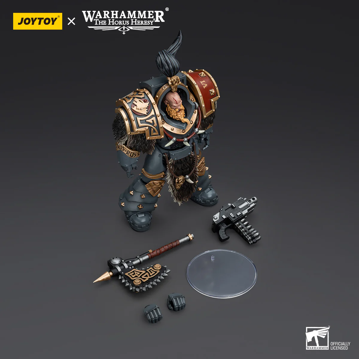 JOYTOY Warhammer The Horus Heresy 1:18 Space Wolves Varagyr Wolf Guard Squad - JOYTOY WORLD