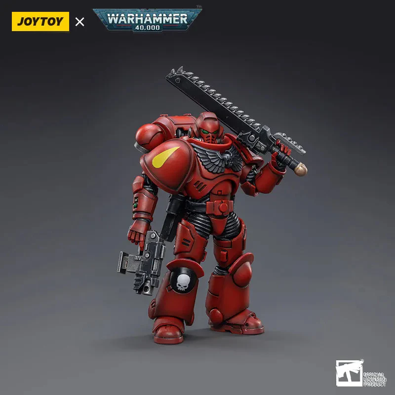 JOYTOY Warhammer 40k 1: 18 Blood Angels Intercessors Brother - JOYTOY WORLD