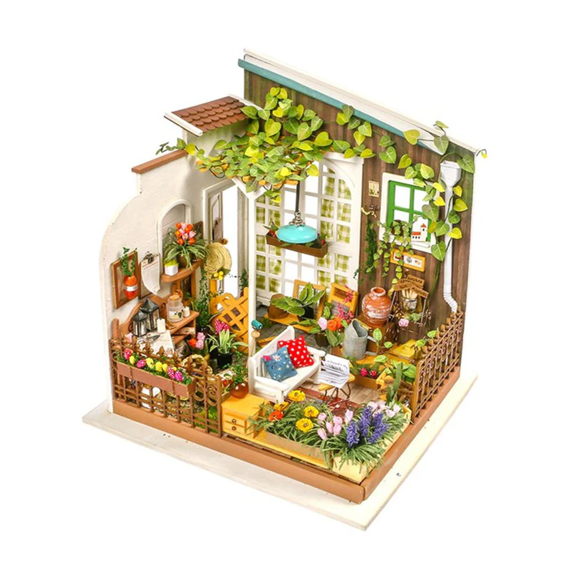 Robotime DG108 Rolife Miller's Garden DIY Miniature House Kit - JOYTOY WORLD