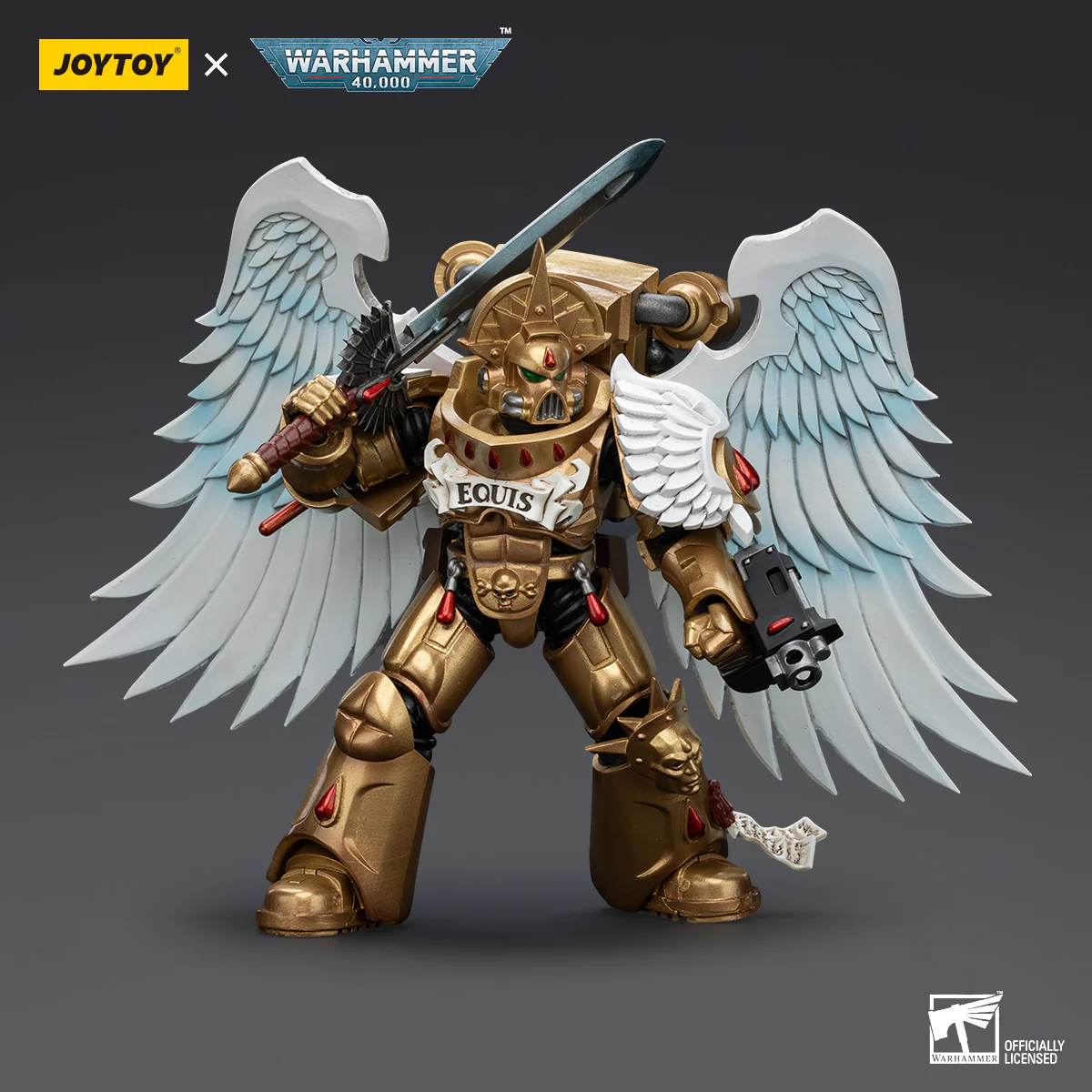 JOYTOY Warhammer 40k 1: 18 Blood Angels Sanguinary Guard - JOYTOY WORLD