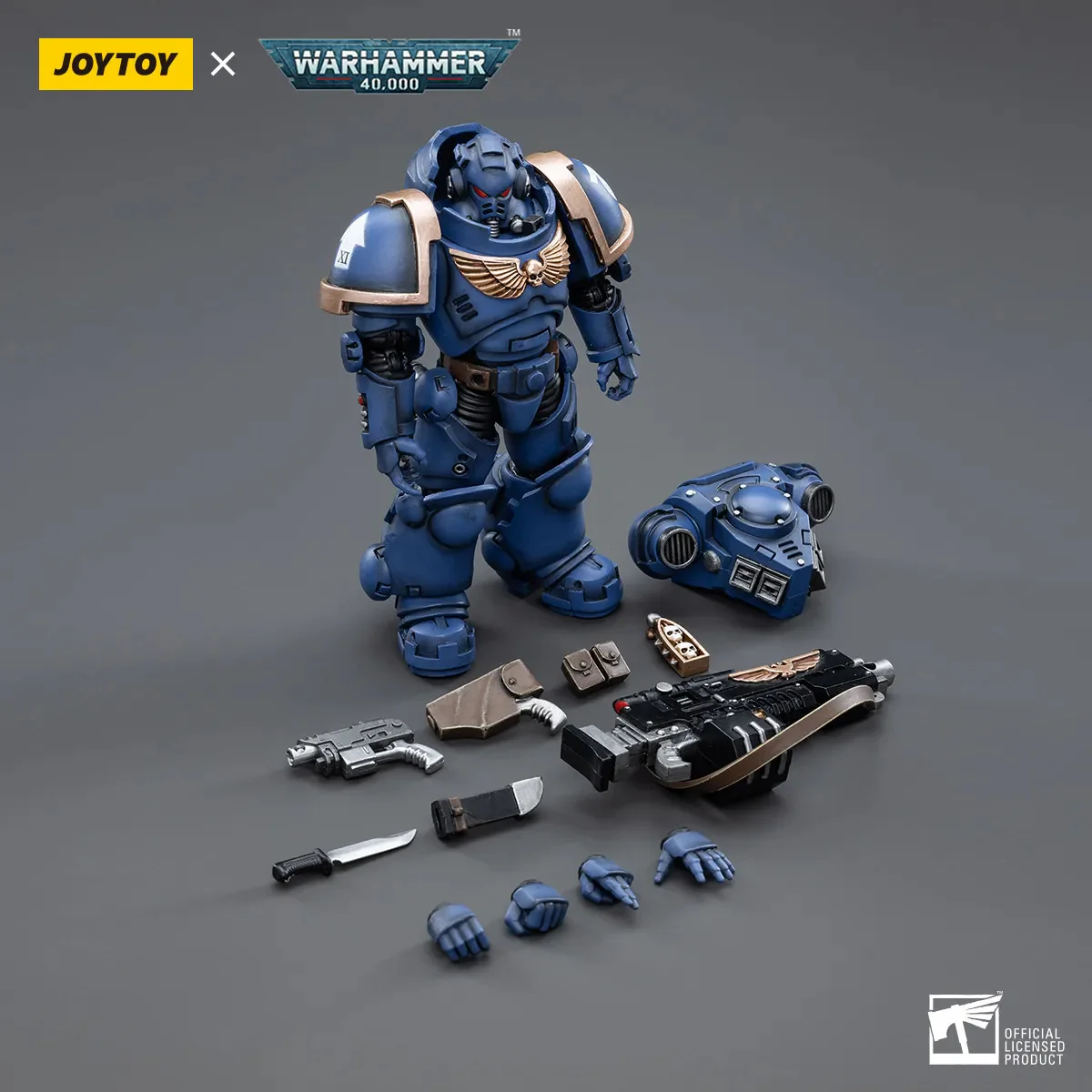 JOYTOY Warhammer 40k 1: 18 Ultramarines Heavy Intercessor - JOYTOY WORLD