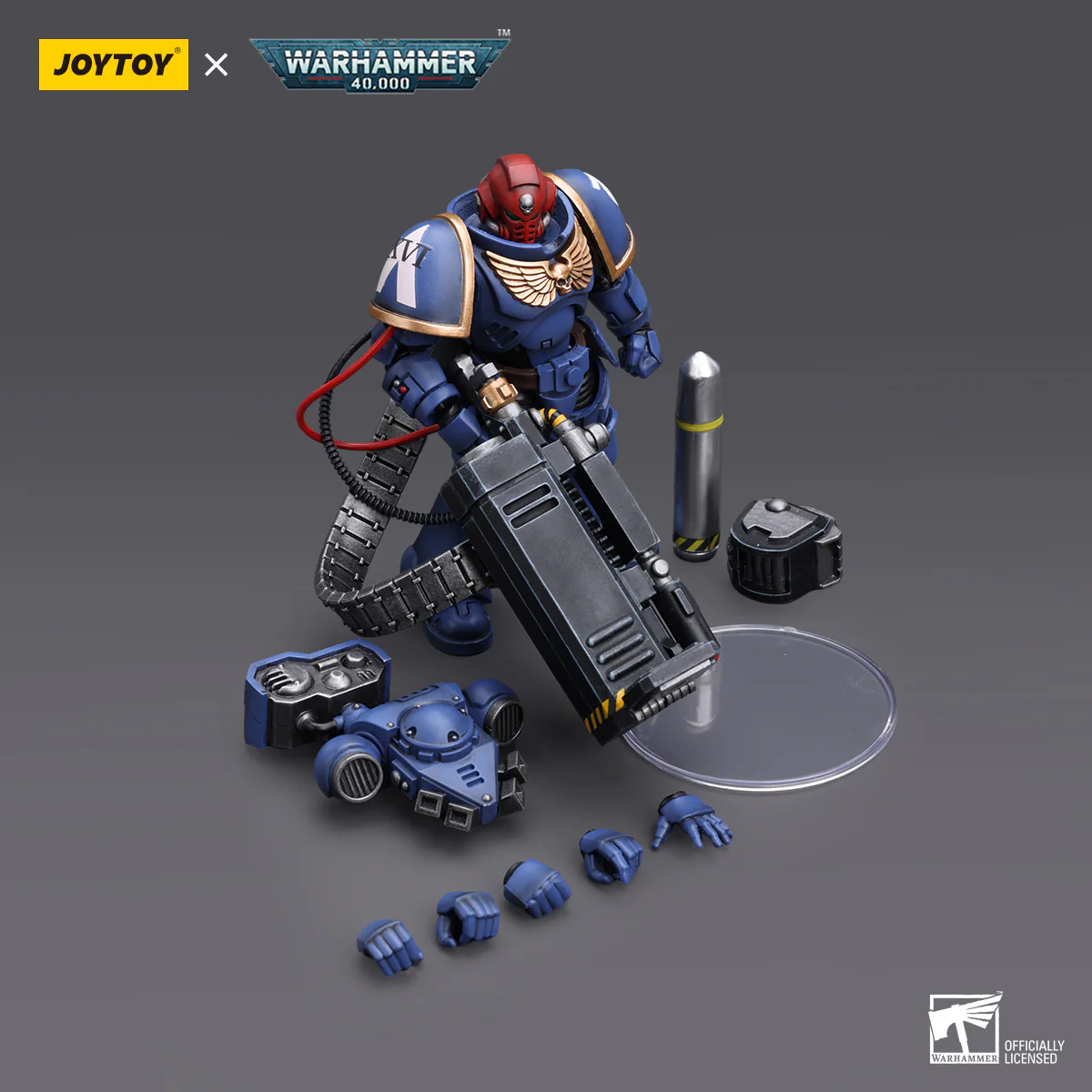 JOYTOY Warhammer 40k 1: 18 Ultramarines Desolation Sergeant and Bladeguard Ancient - JOYTOY WORLD