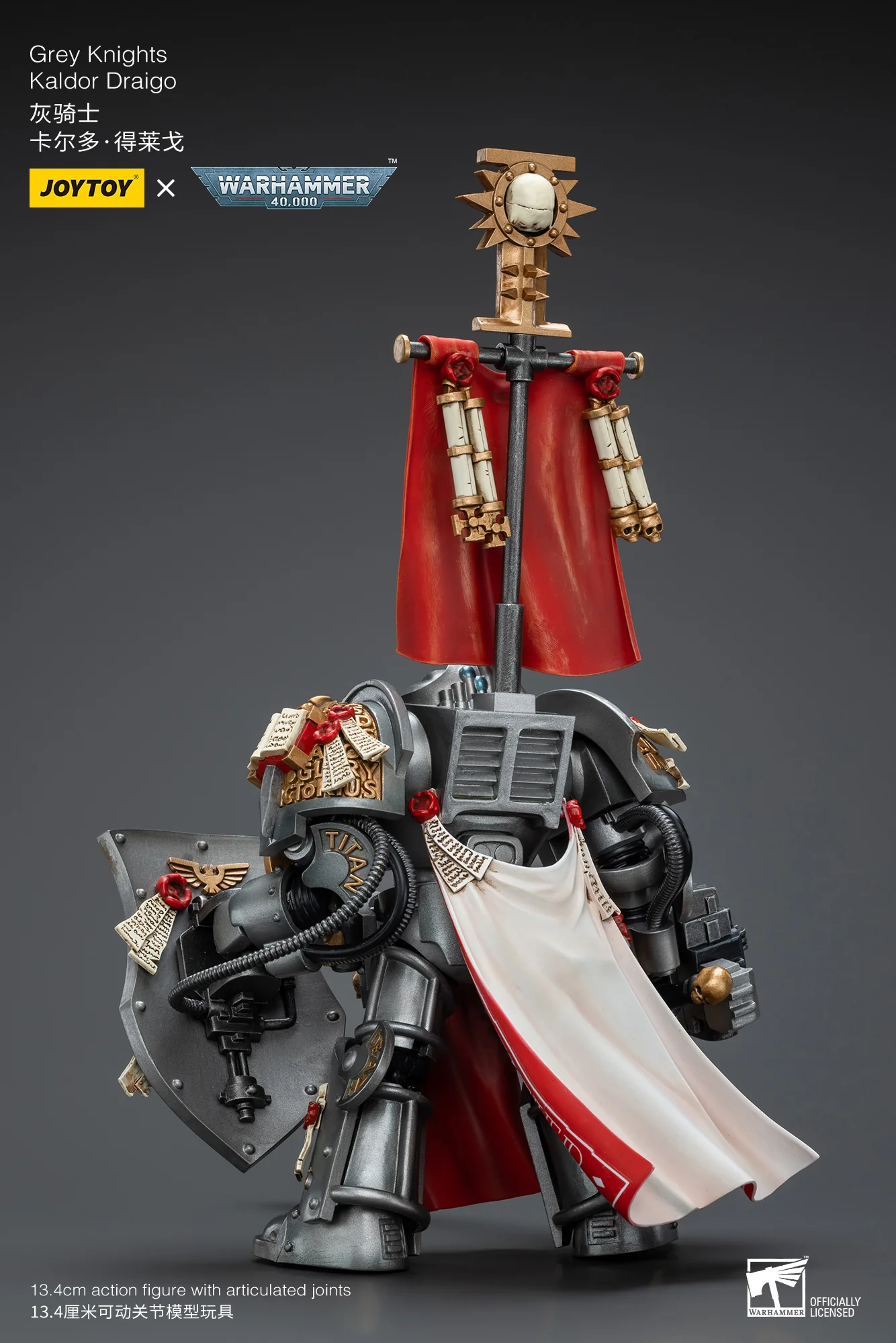 JOYTOY JT9220 Warhammer 40k 1: 18 Grey Knights Kaldor Draigo - JOYTOY WORLD