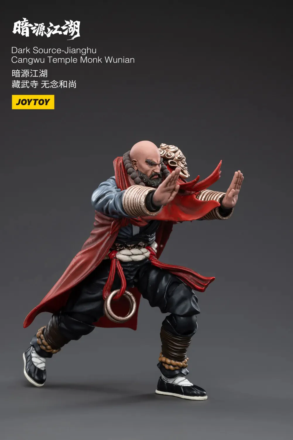 JOYTOY JT2863 1:18 Dark Source - Cangwu Temple Monk Wunian - JOYTOY WORLD