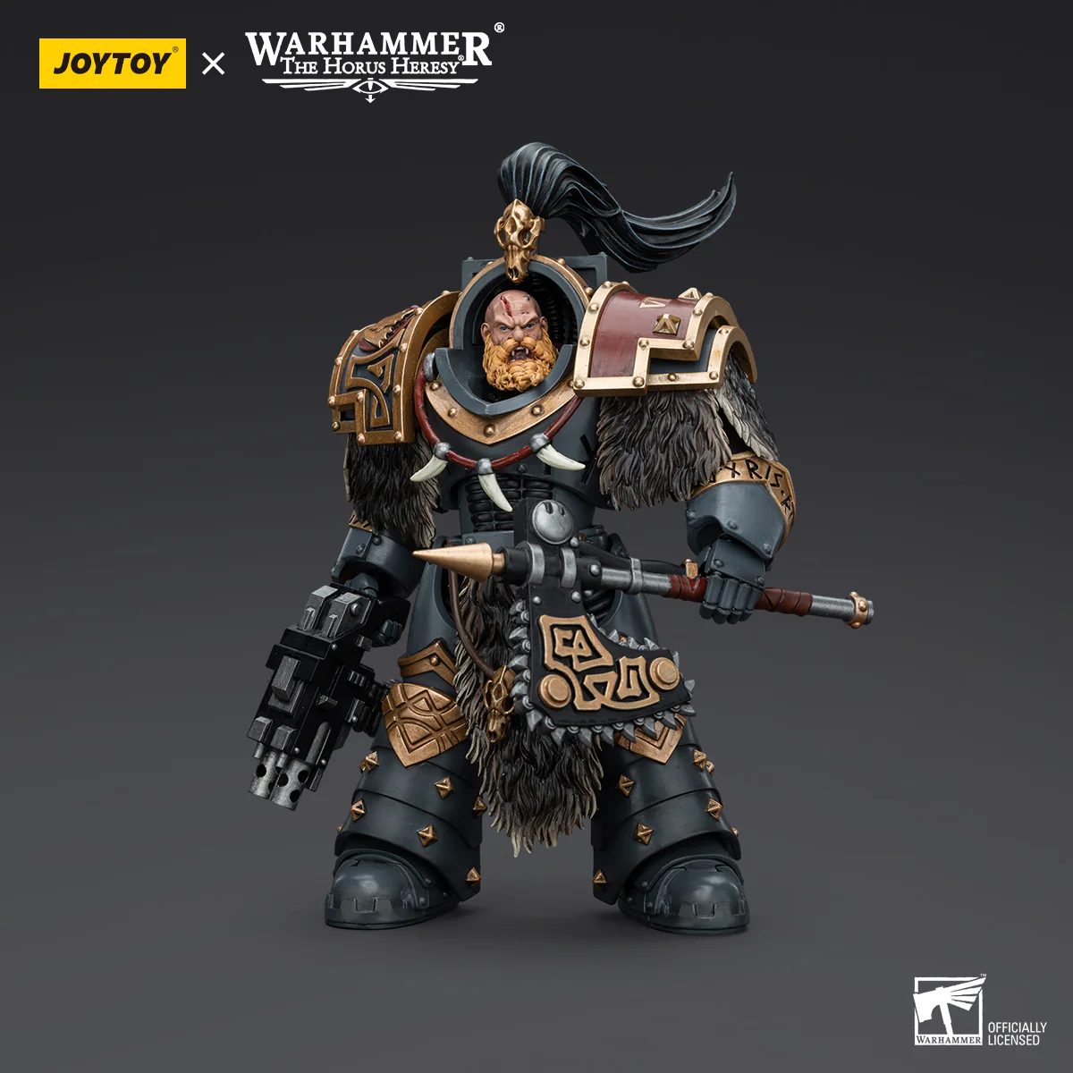 JOYTOY Warhammer The Horus Heresy 1:18 Space Wolves Varagyr Wolf Guard Squad - JOYTOY WORLD