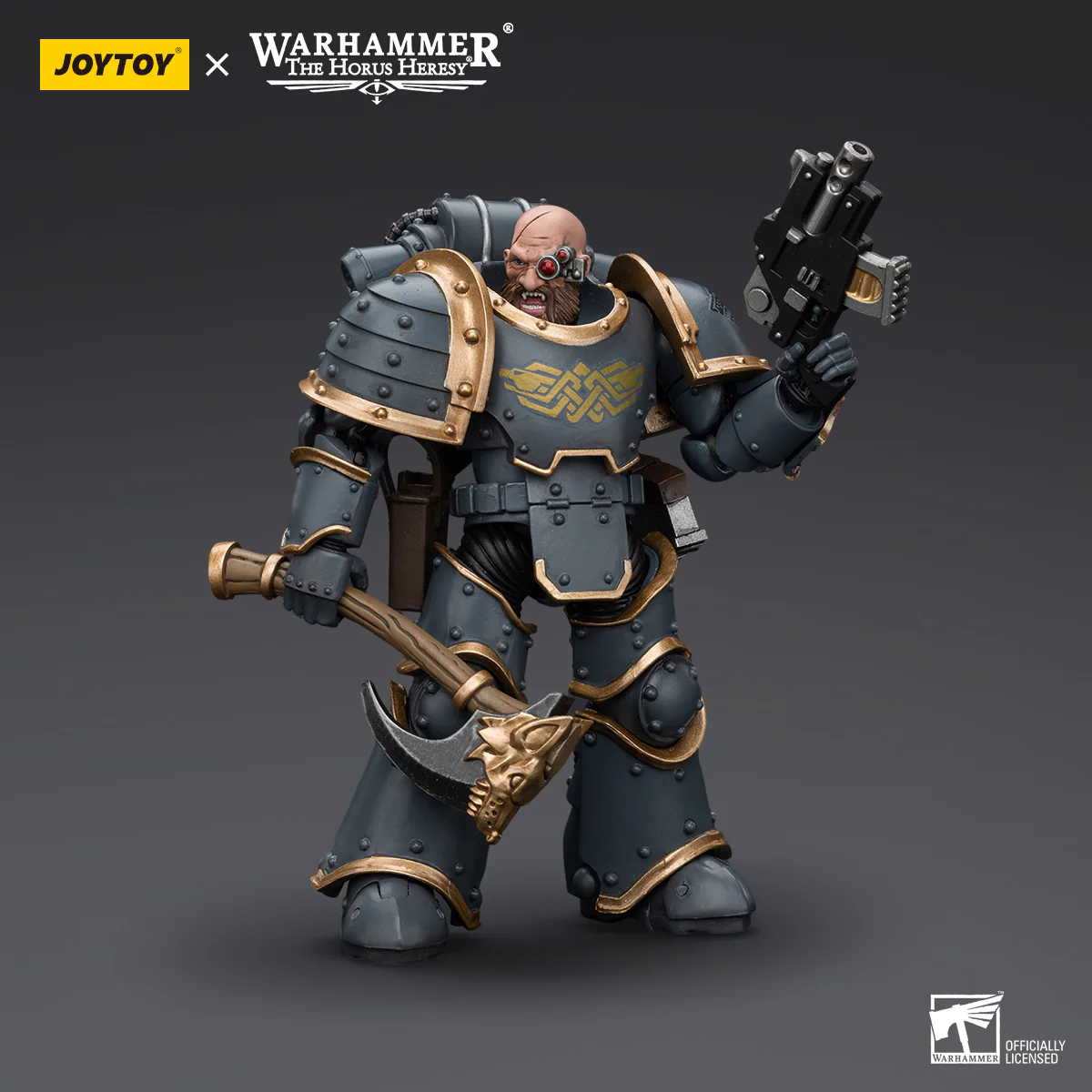 JOYTOY Warhammer The Horus Heresy 1:18 Space Wolves Grey Slayer Pack - JOYTOY WORLD