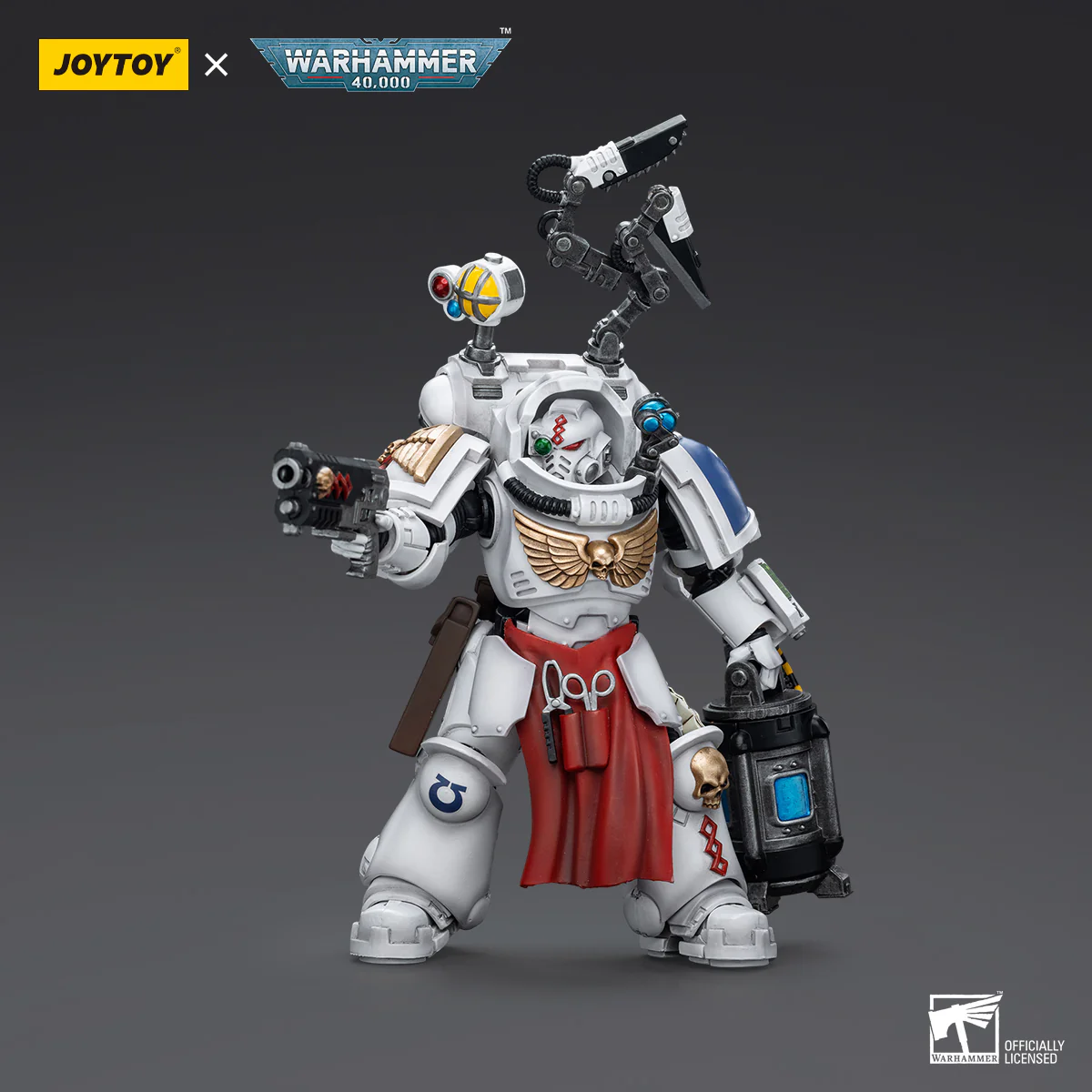 JOYTOY JT7219 Warhammer 40k 1: 18 Uitramarines Apothecary Biologis - JOYTOY WORLD