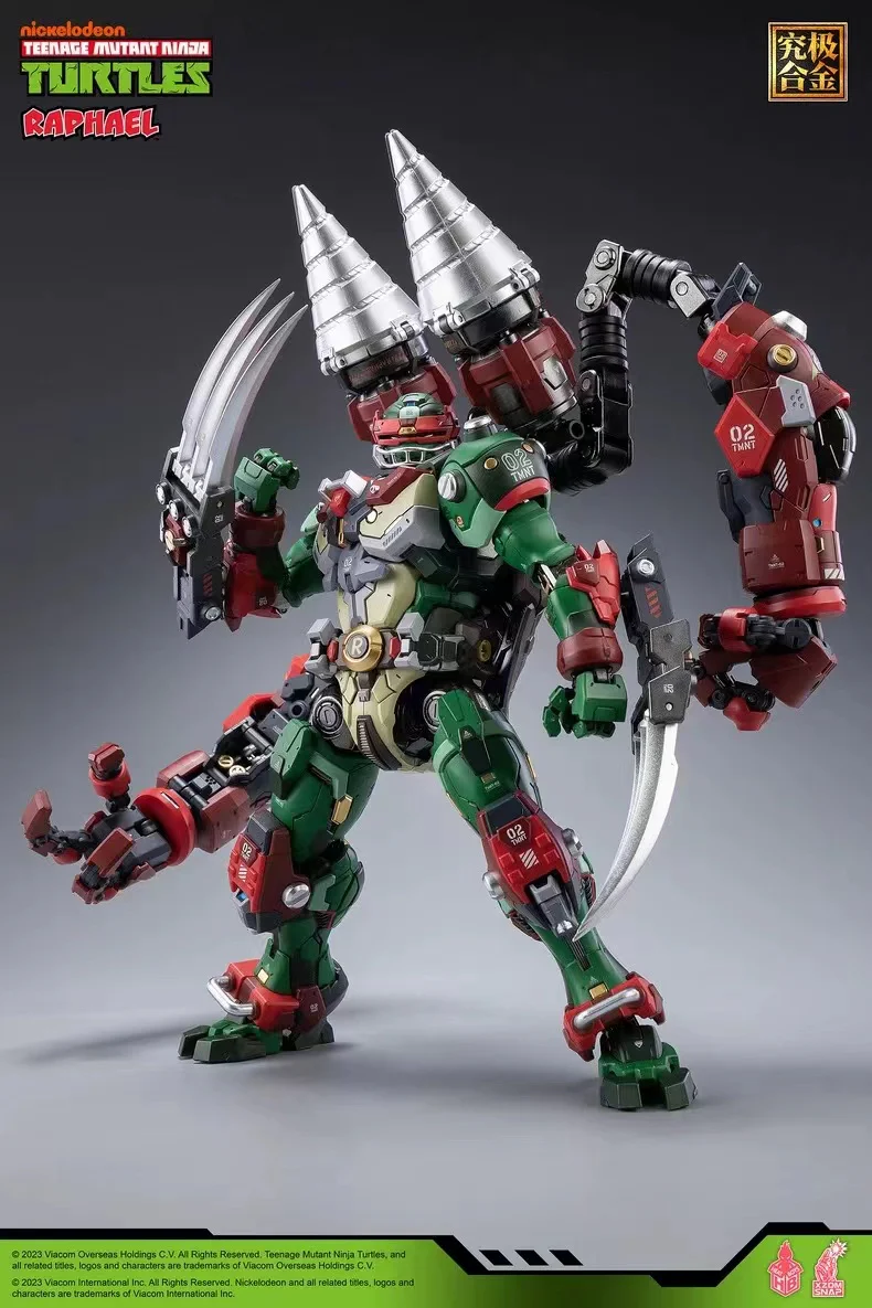 Heatboys HB0013 Alloy Mecha Ninja Turtles Raphael - JOYTOY WORLD