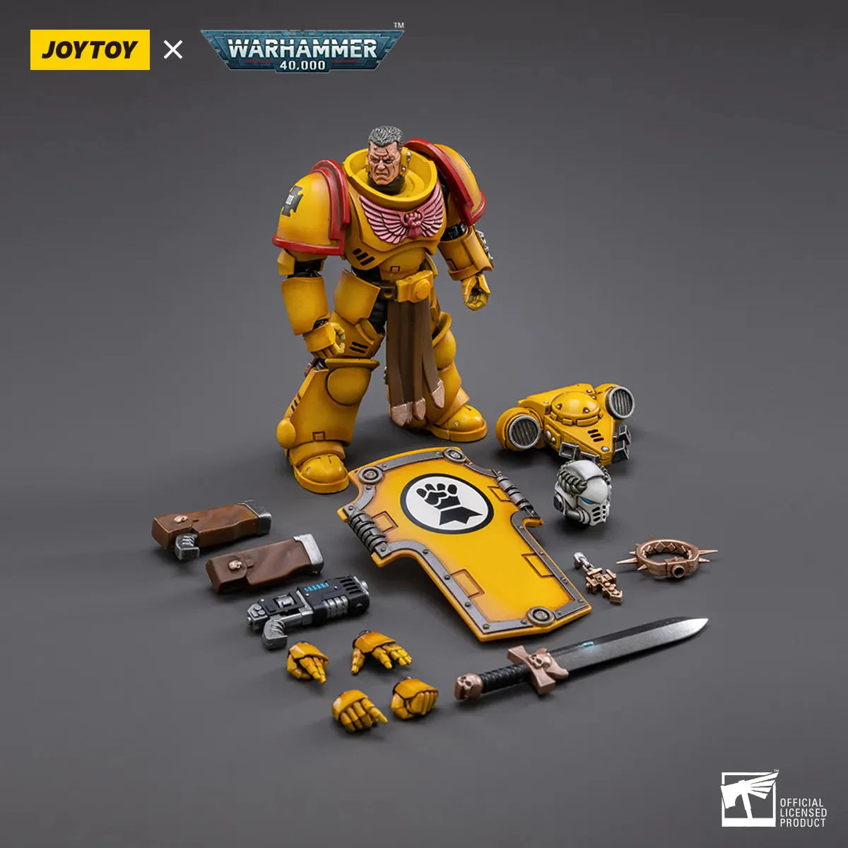 JOYTOY JT3013 Warhammer 40k 1: 18 Imperial Fists Veteran Brother Thracius - JOYTOY WORLD