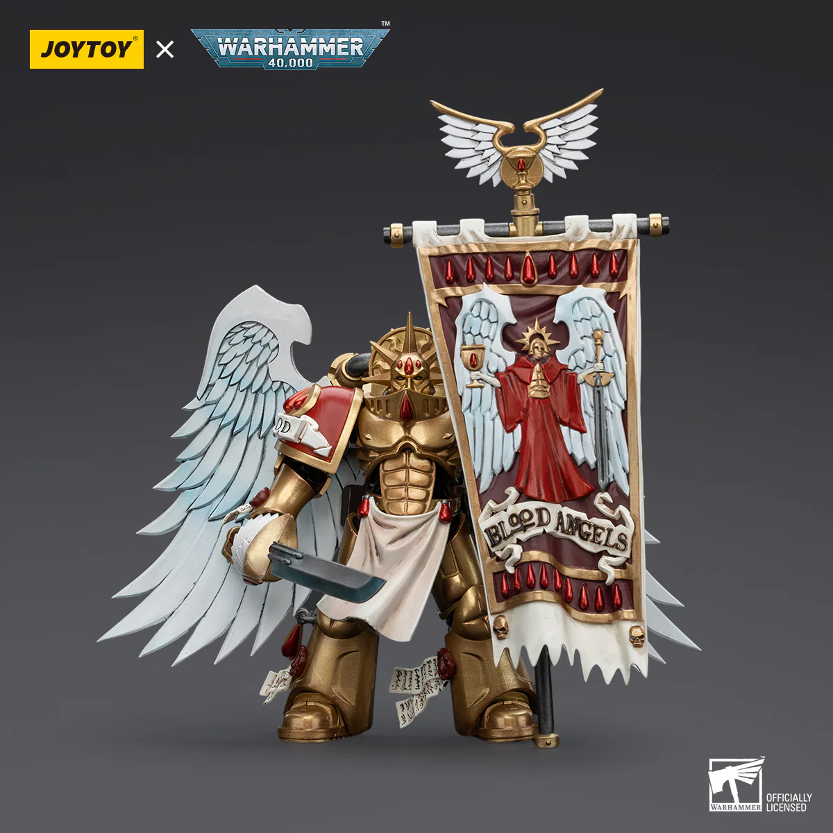 JOYTOY Warhammer 40k 1: 18 Blood Angels Sanguinary Guard - JOYTOY WORLD