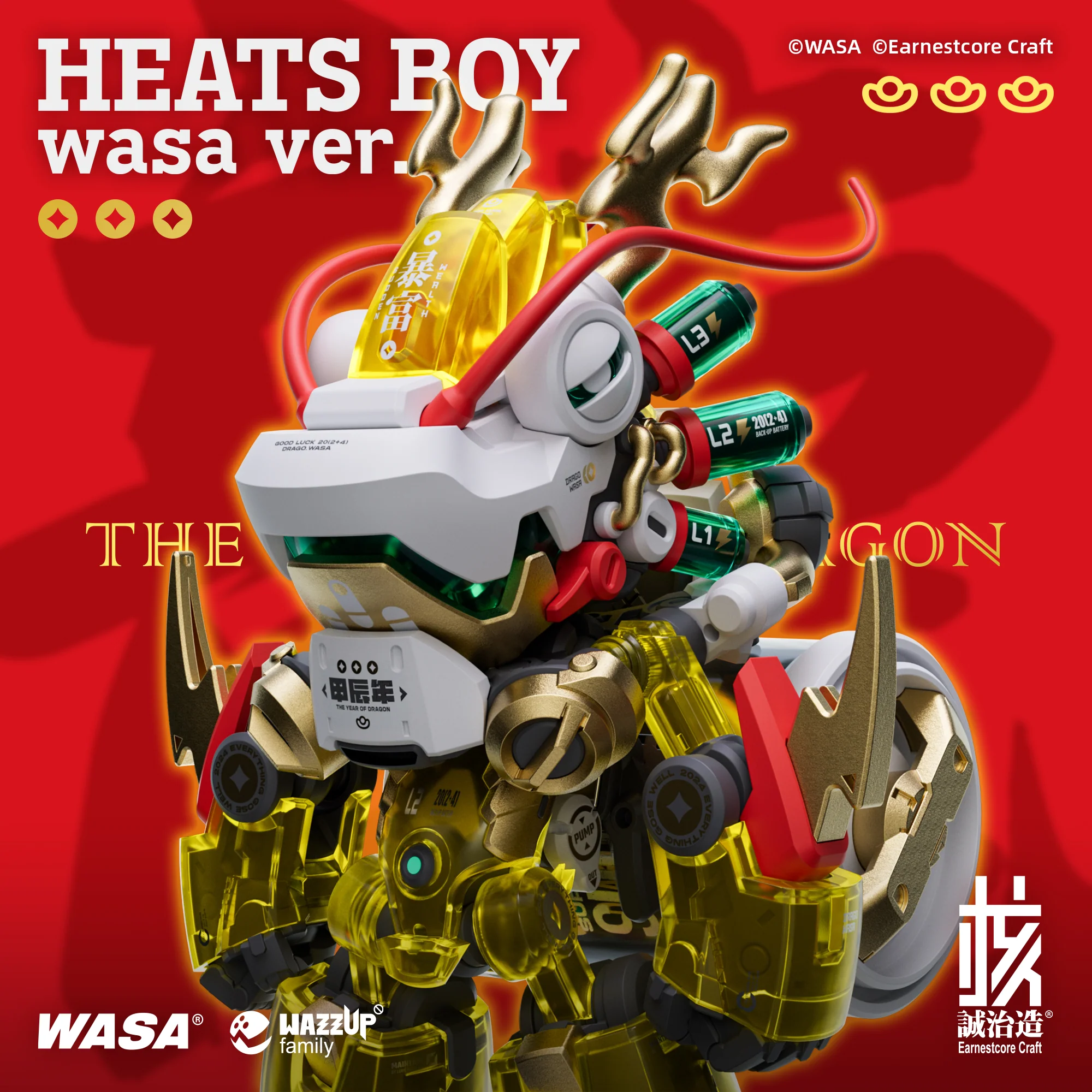 Earnestcore Craft HEATS BOY WASA ver. - JOYTOY WORLD