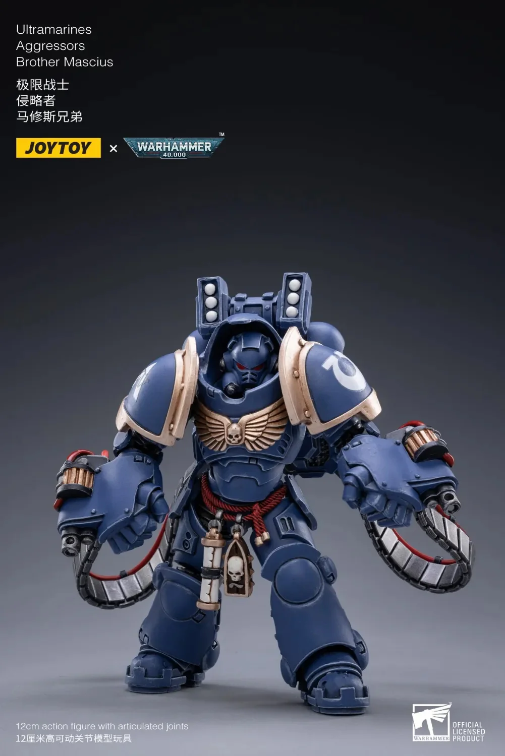 JOYTOY JT2184 Warhammer 40k 1: 18 Ultramarines Aggressors - JOYTOY WORLD