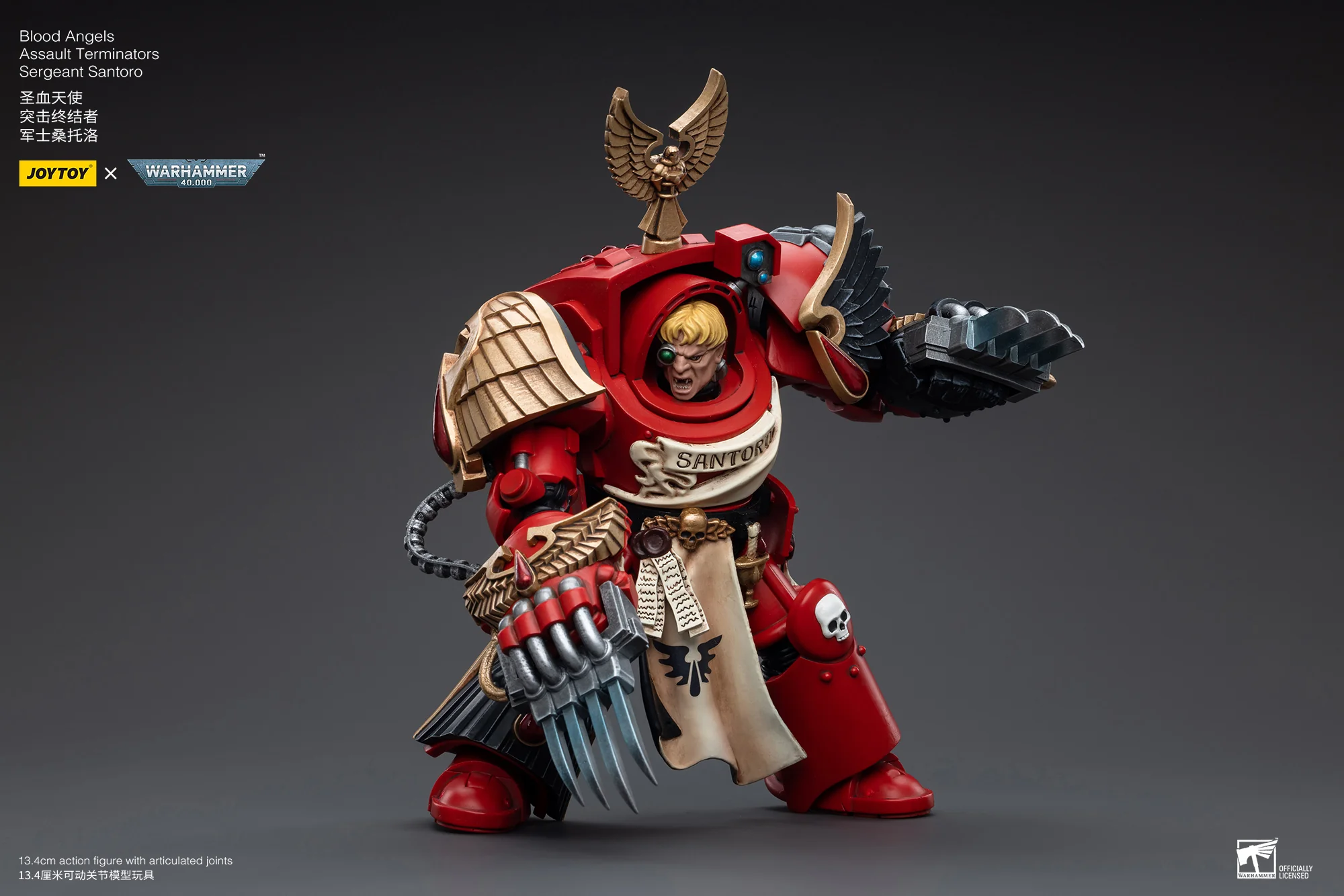 JOYTOY Warhammer 40k 1: 18 Blood Angels Assault Terminators - JOYTOY WORLD