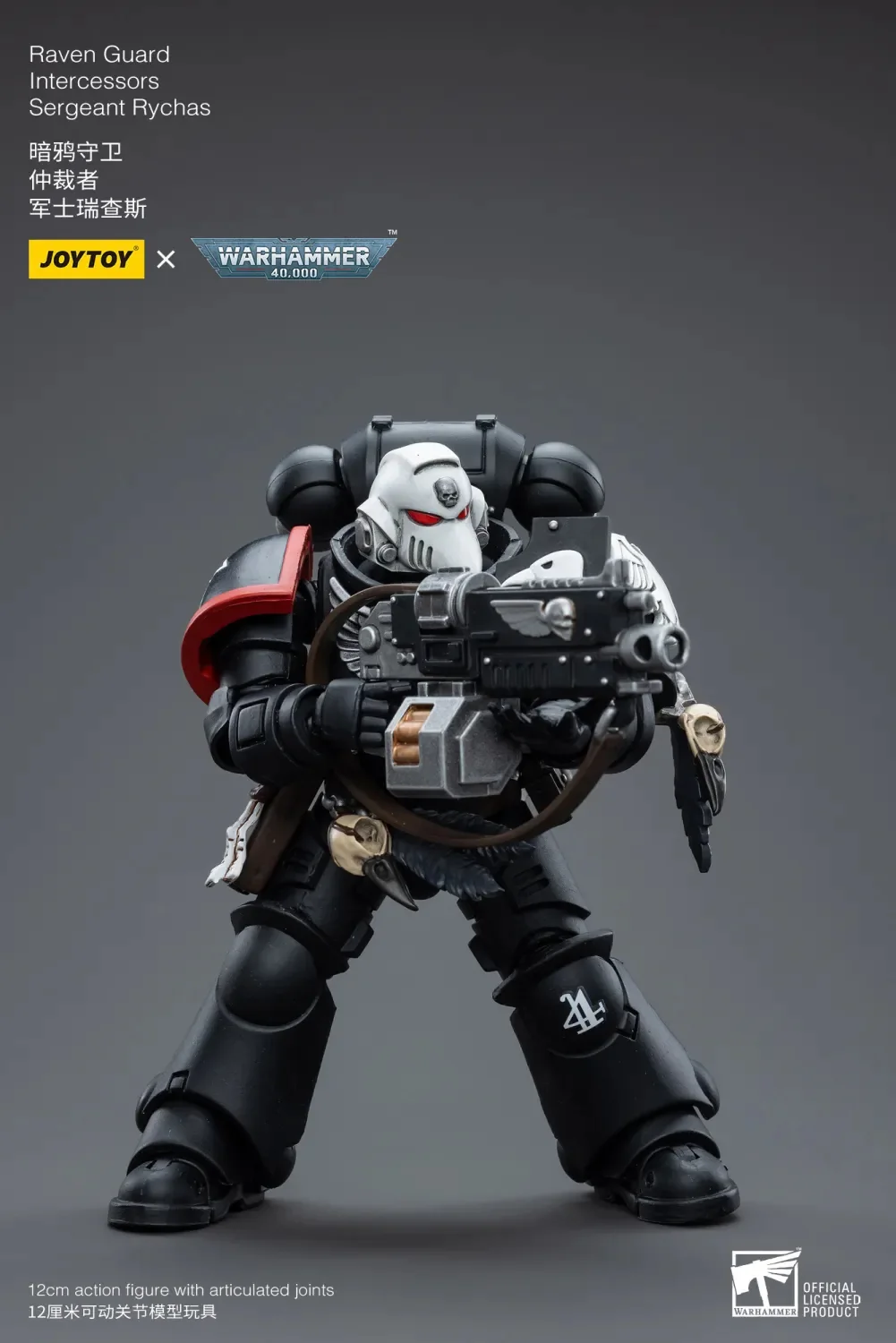 JOYTOY Warhammer 40k 1: 18 Raven Guard Intercessors - JOYTOY WORLD