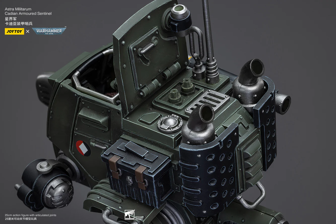 JOYTOY JT8940 Warhammer 40k 1: 18 Astra Militarum Cadian Armoured Sentinel - JOYTOY WORLD
