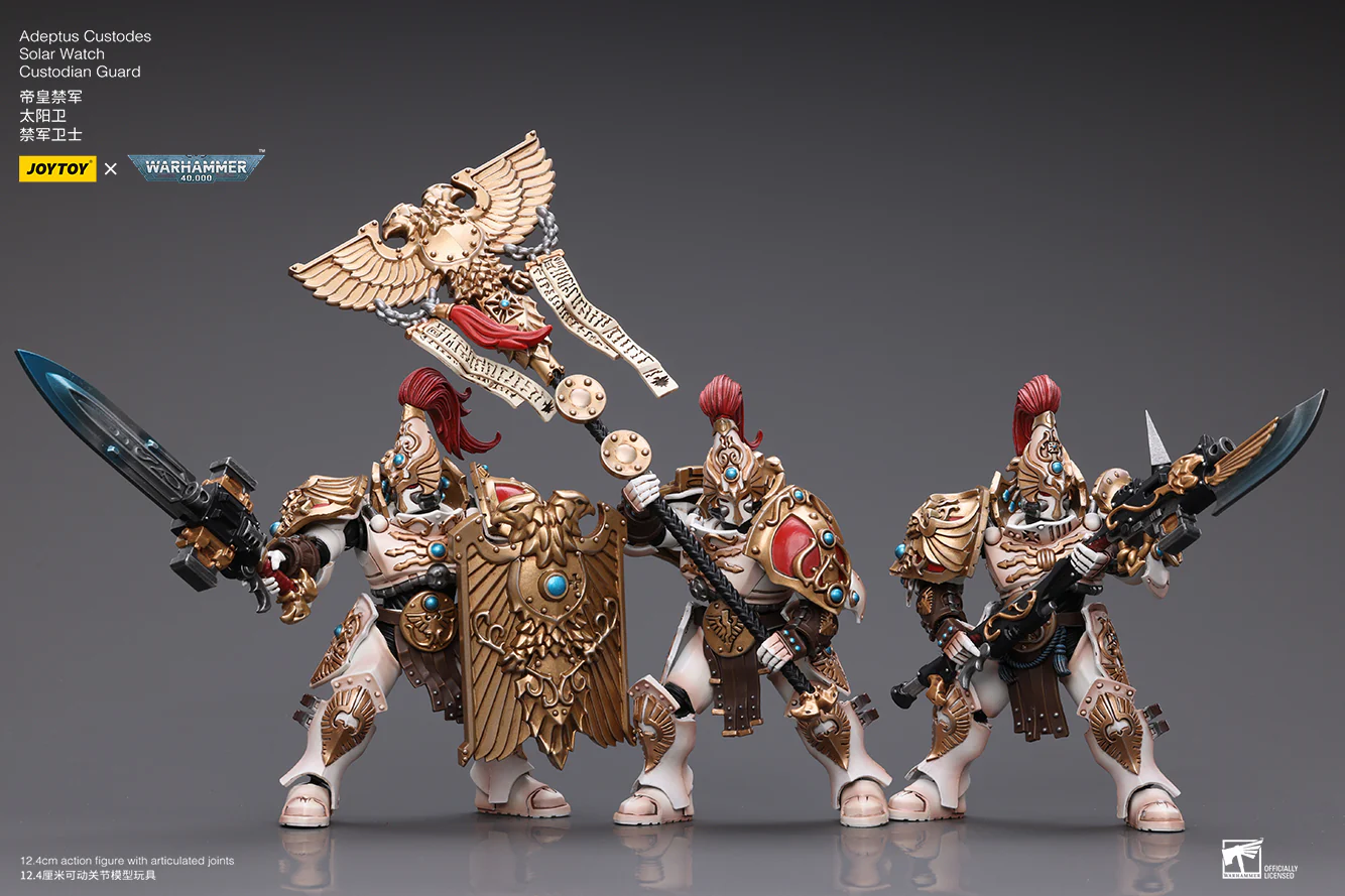 JOYTOY Warhammer 40k 1: 18 Adeptus Custodes Solar Watch - JOYTOY WORLD