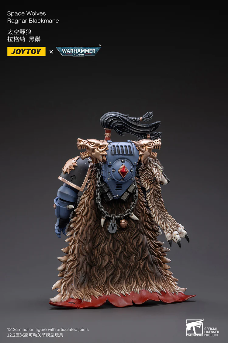JOYTOY JT2931 Warhammer 40k 1: 18 Space Wolves Ragnar Blackmane - JOYTOY WORLD