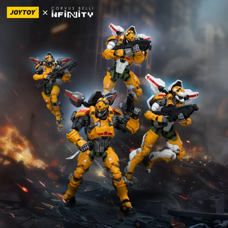 JOYTOY Infinity - Corvus Belli Yu Jing Tiger Soldiers - JOYTOY WORLD