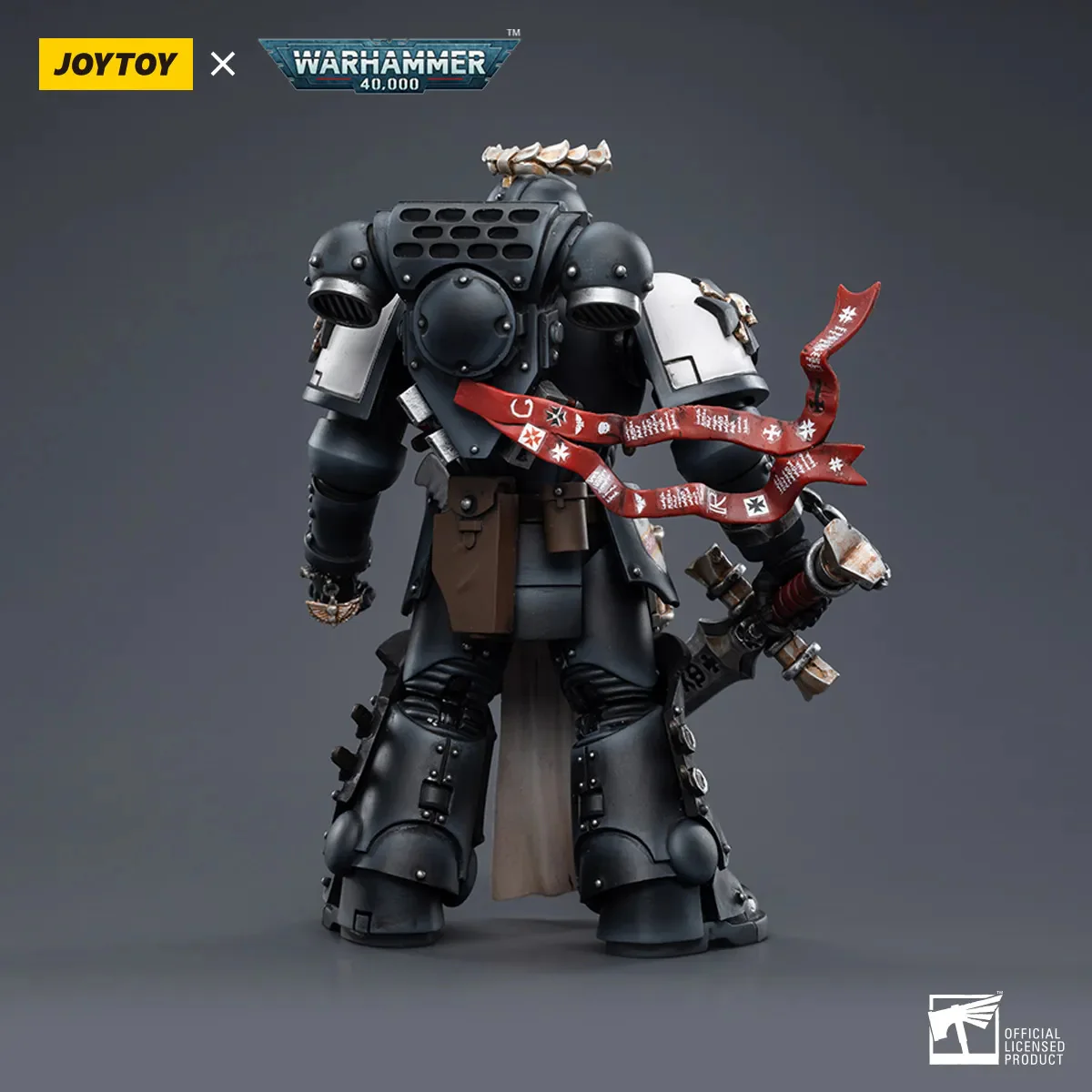 JOYTOY Warhammer 40k 1: 18 Black Templars Marshal Primaris Sword Brethren and Emperors Champion - JOYTOY WORLD