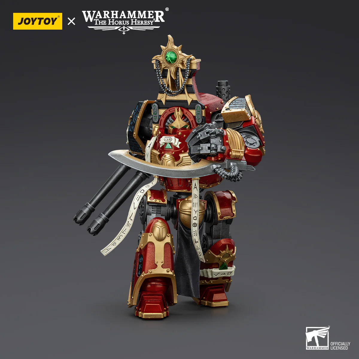 JOYTOY JT8636 Warhammer The Horus Heresy 1:18 Thousand Sons Contemptor-Osiron Dreadnought With Gravis Force Blade And Gravis Autocannon - JOYTOY WORLD