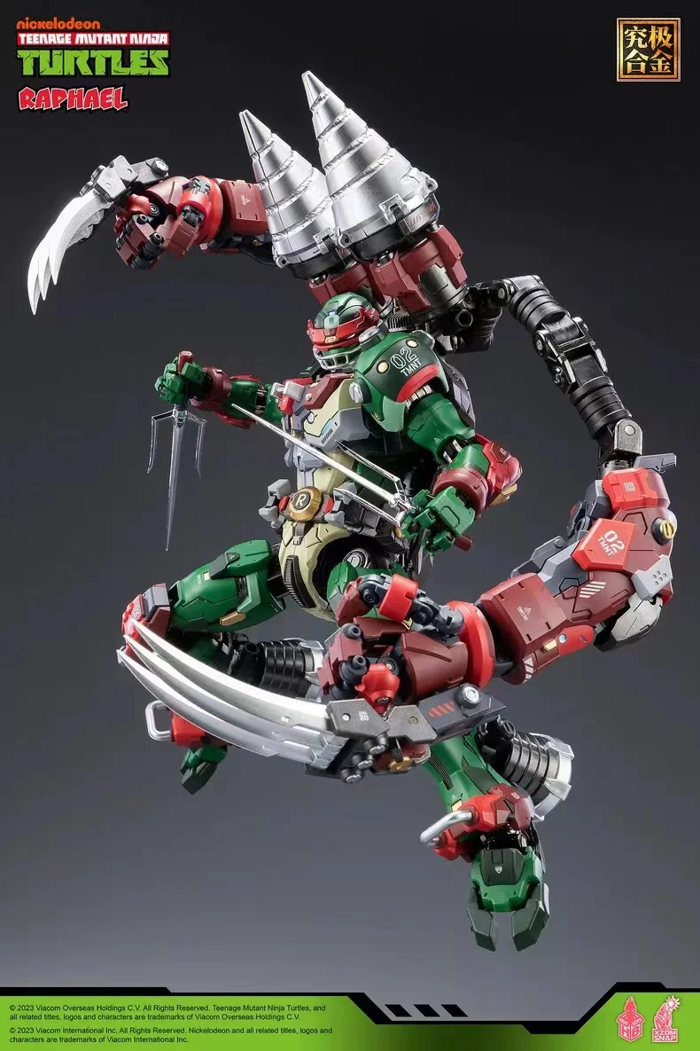 Heatboys HB0013 Alloy Mecha Ninja Turtles Raphael - JOYTOY WORLD