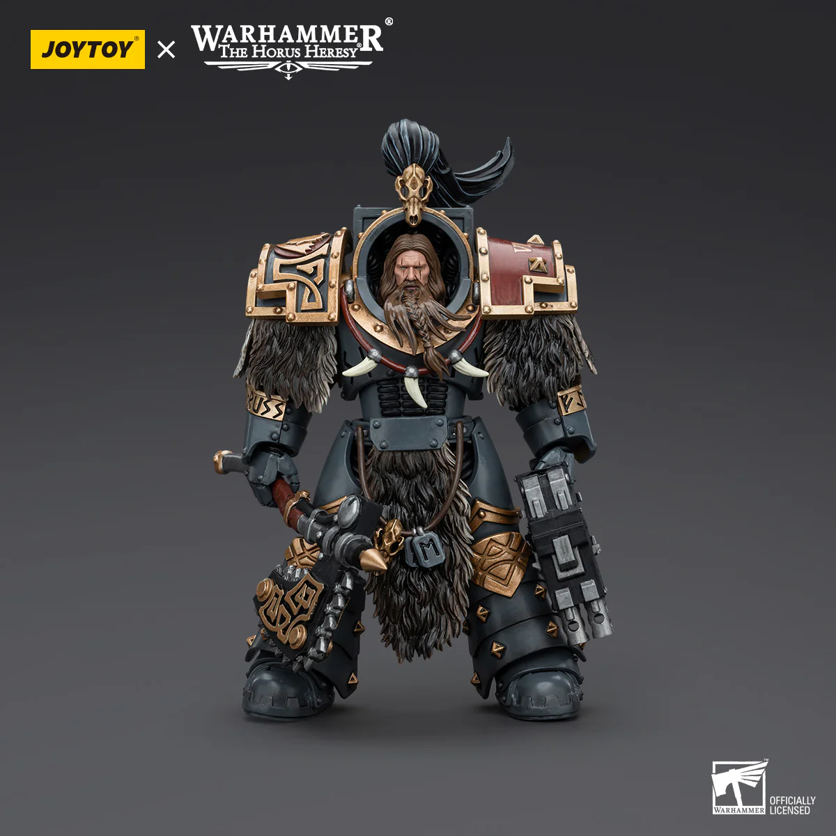 JOYTOY Warhammer The Horus Heresy 1:18 Space Wolves Varagyr Wolf Guard Squad - JOYTOY WORLD