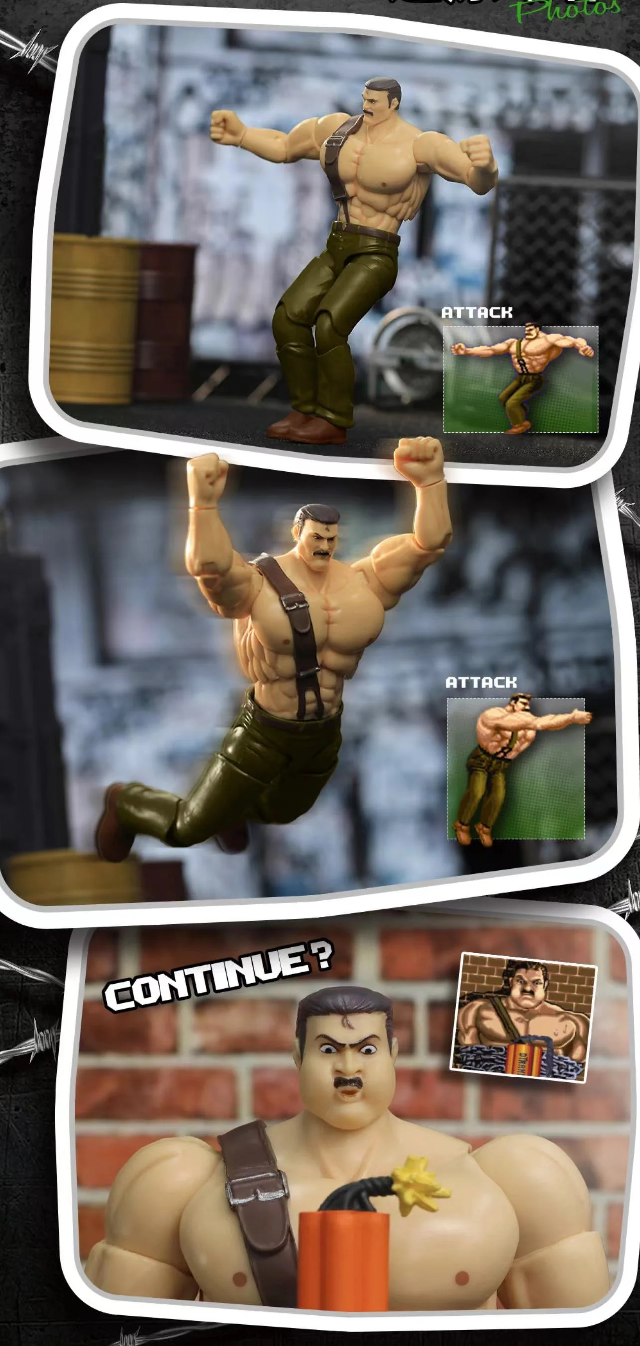 52TOYS FINAL FIGHT 1:18 Cody Guy Haggar - JOYTOY WORLD