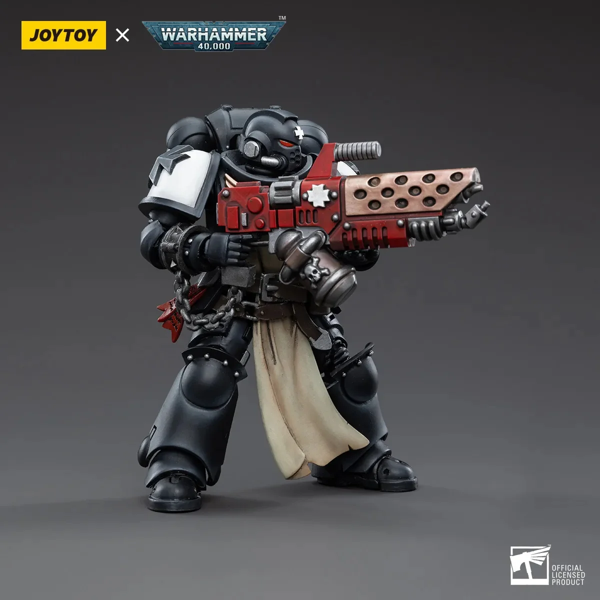 JOYTOY JT7783 Warhammer 40k 1: 18 Black Templars Primaris Initiate Brother Raemont - JOYTOY WORLD