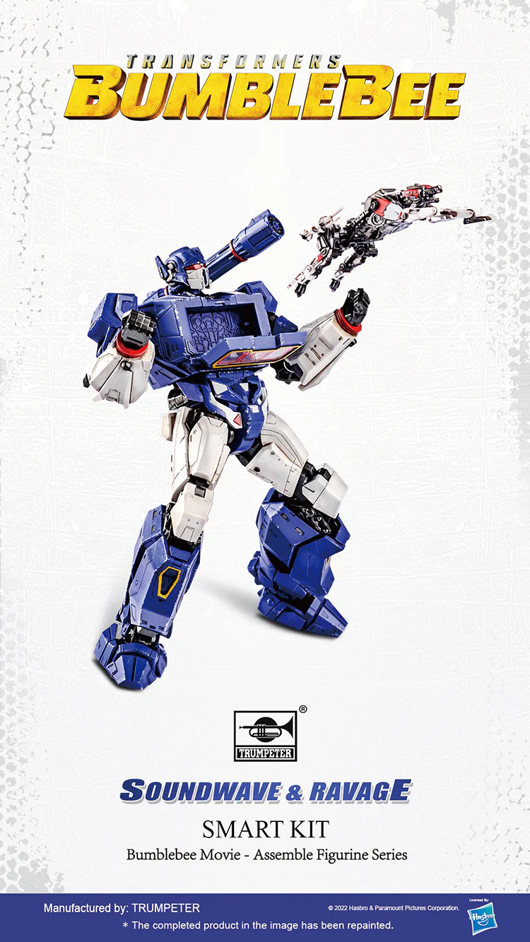 TRUMPETER 08112 Transformers Decepticon Soundwave & Ravage - JOYTOY WORLD