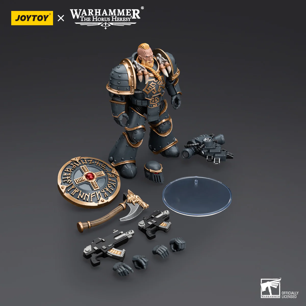JOYTOY Warhammer The Horus Heresy 1:18 Space Wolves Grey Slayer Pack - JOYTOY WORLD