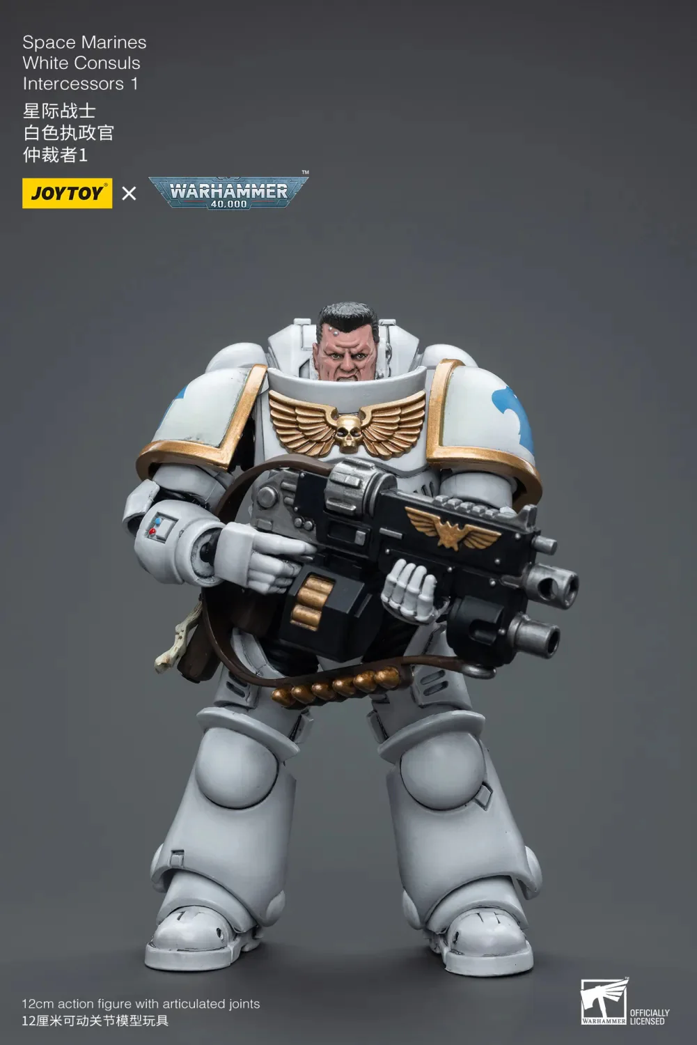 JOYTOY Warhammer 40k 1: 18 Space Marines White Consuls - JOYTOY WORLD