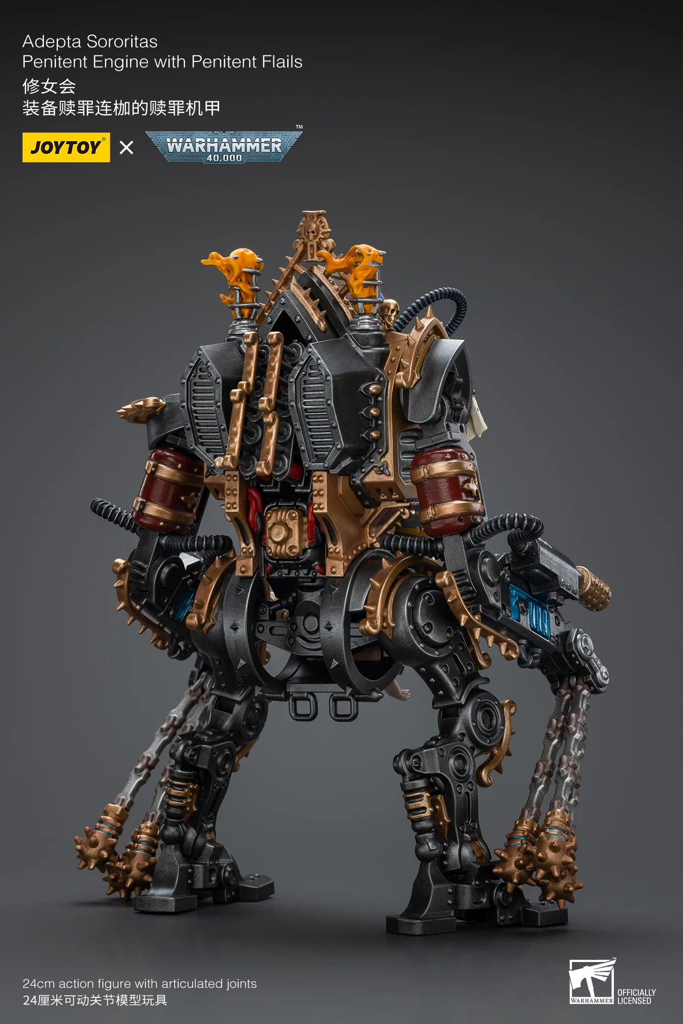 JOYTOY JT9442 Warhammer 40k 1: 18 Adepta Sororitas Penitent