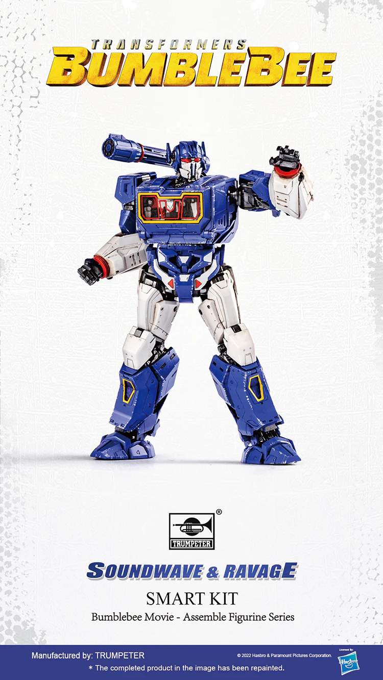 TRUMPETER 08112 Transformers Decepticon Soundwave & Ravage - JOYTOY WORLD