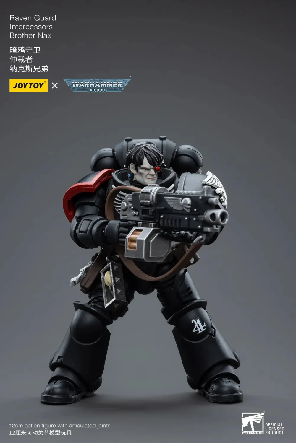 JOYTOY Warhammer 40k 1: 18 Raven Guard Intercessors - JOYTOY WORLD