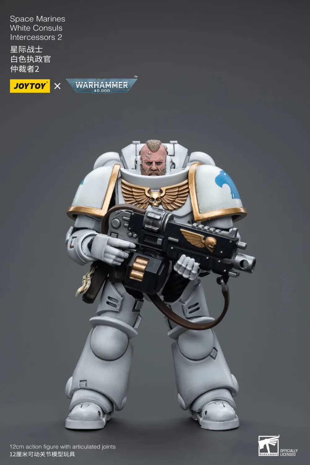 JOYTOY Warhammer 40k 1: 18 Space Marines White Consuls - JOYTOY WORLD