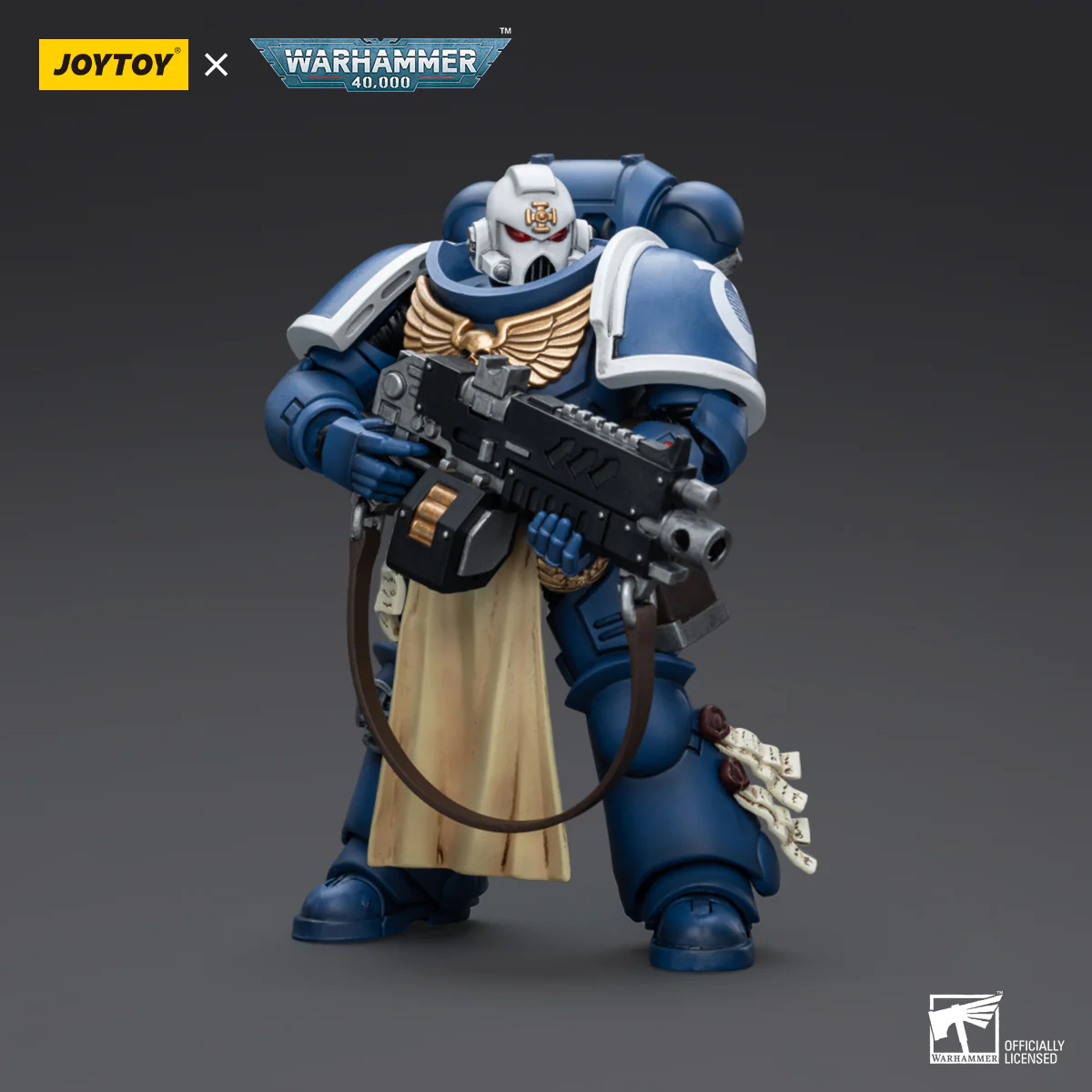JOYTOY Warhammer 40k 1: 18 Ultramarines Sternguard Veteran Sergeant - JOYTOY WORLD