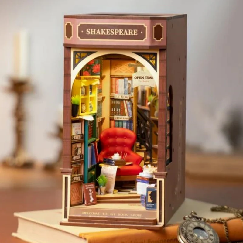 Robotime TGB07 Bookstore - JOYTOY WORLD