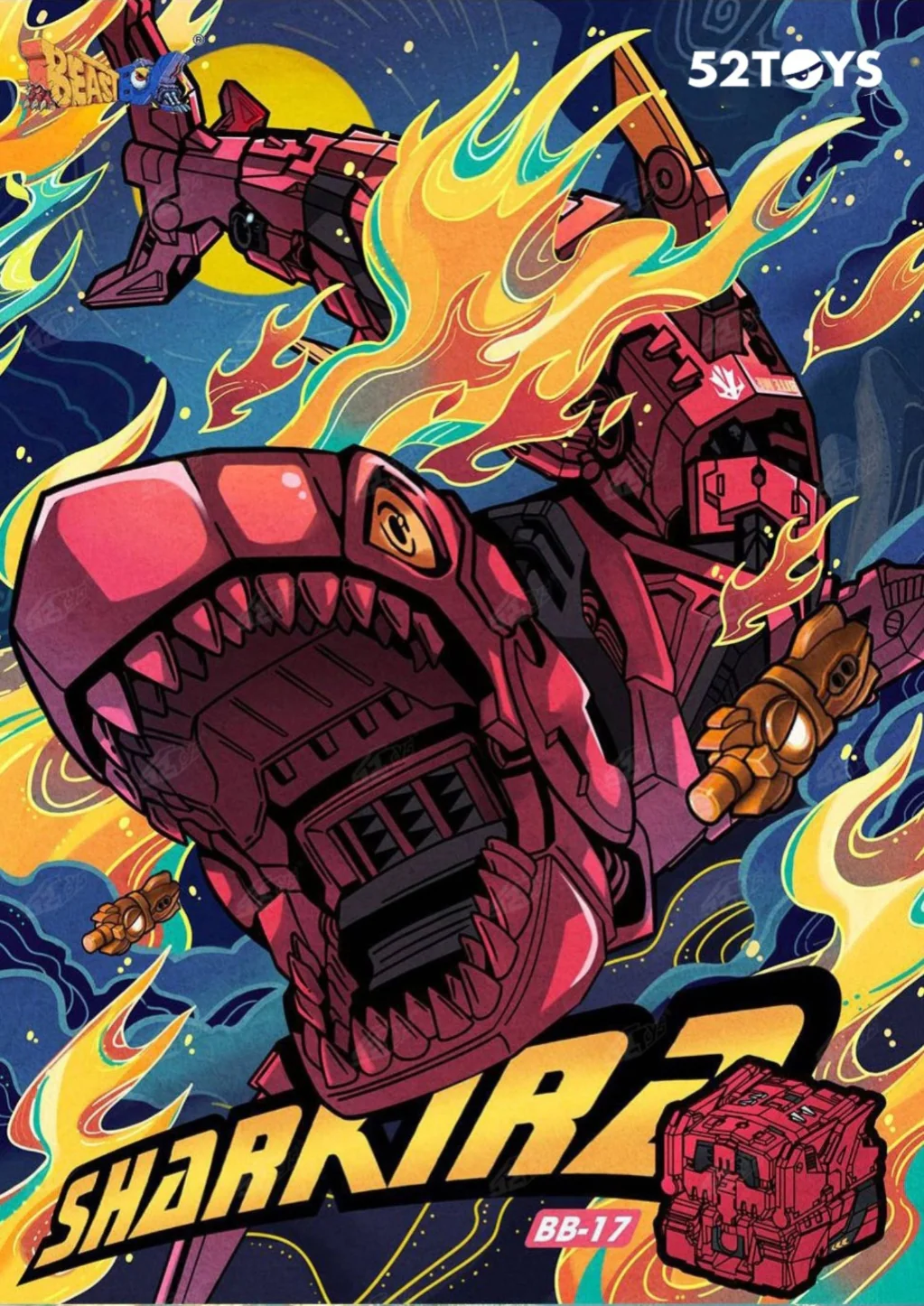 52TOYS BeastBox BB-17 SHARKIRA - JOYTOY WORLD
