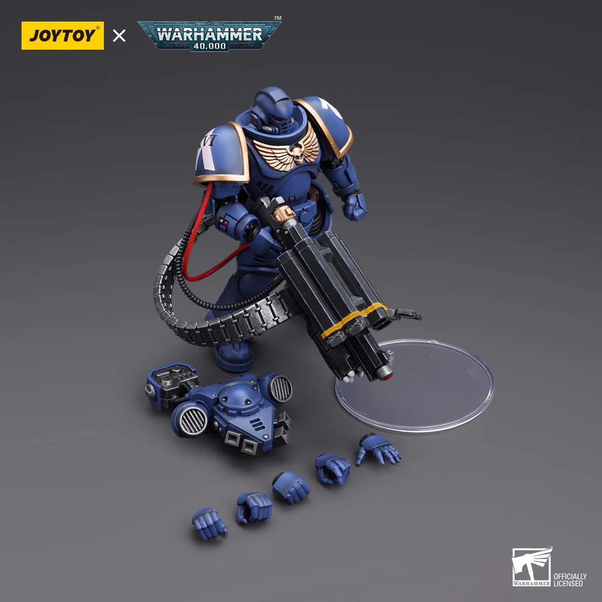 JOYTOY Warhammer 40k 1: 18 Ultramarines Desolation Sergeant and Bladeguard Ancient - JOYTOY WORLD