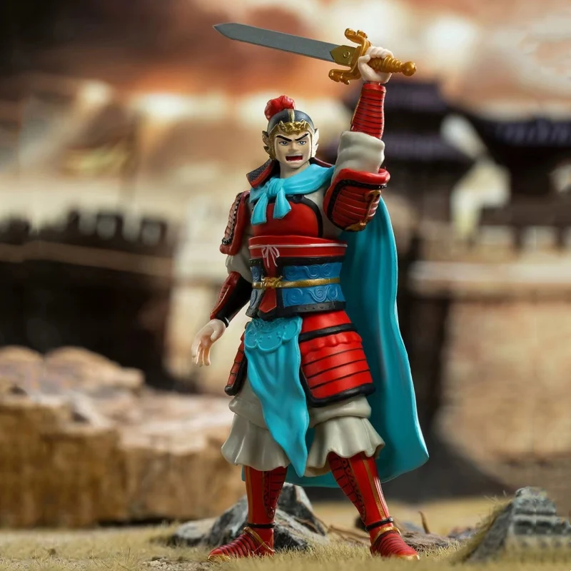 52TOYS TENCHI O KURAU 1:18  Liu Bei Guan Yu Zhang Fei - JOYTOY WORLD