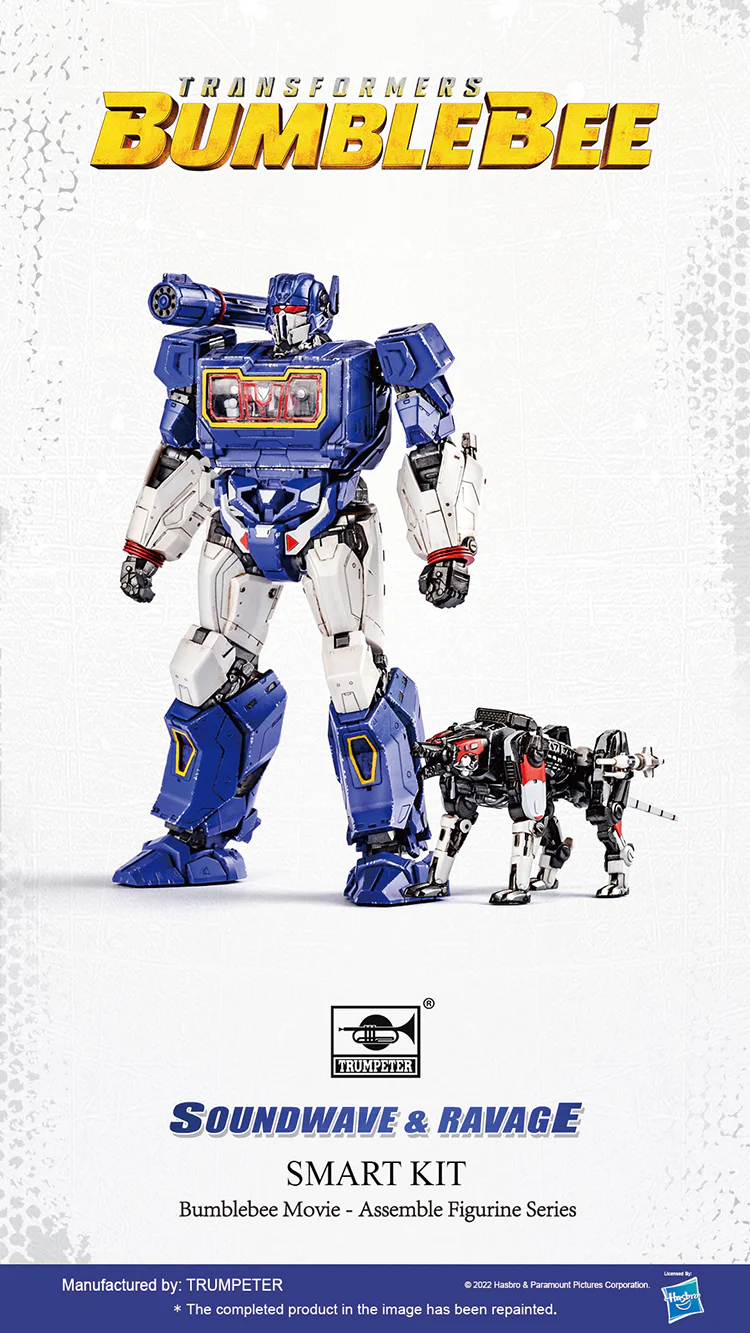TRUMPETER 08112 Transformers Decepticon Soundwave & Ravage - JOYTOY WORLD