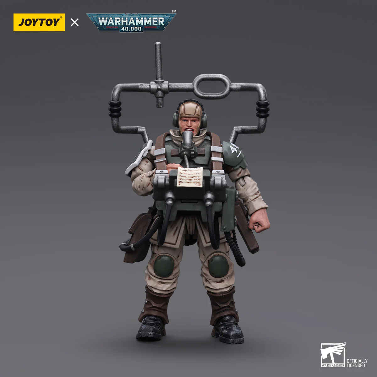 JOYTOY Warhammer 40k 1: 18 Astra Militarum Cadian Command Squad - JOYTOY WORLD