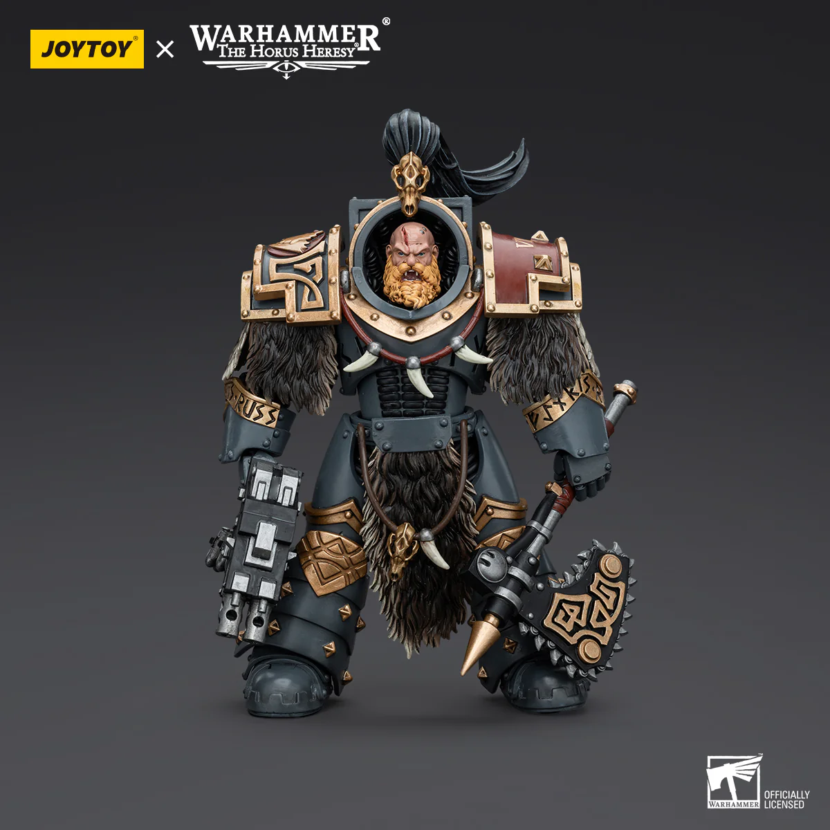 JOYTOY Warhammer The Horus Heresy 1:18 Space Wolves Varagyr Wolf Guard Squad - JOYTOY WORLD