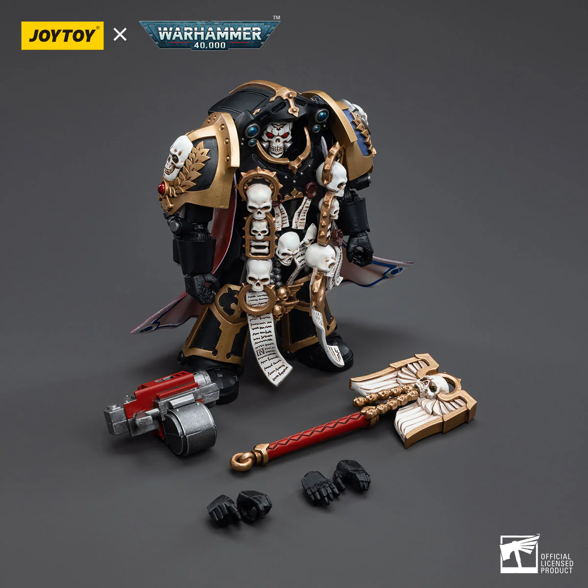 JOYTOY JT5338 Warhammer 40k 1: 18 Ultramarines Terminator Chaplain Brother Vanius - JOYTOY WORLD