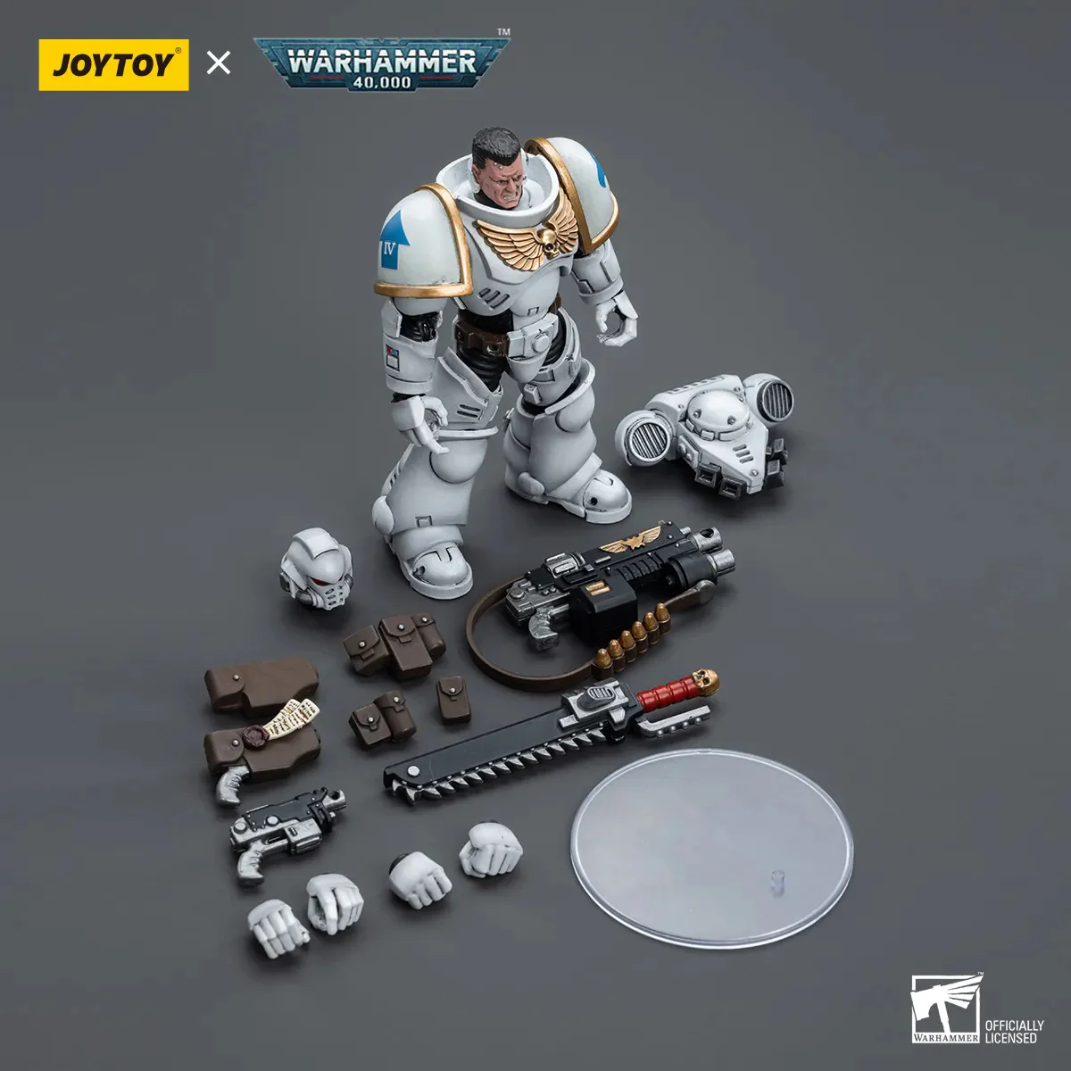 JOYTOY Warhammer 40k 1: 18 Space Marines White Consuls - JOYTOY WORLD