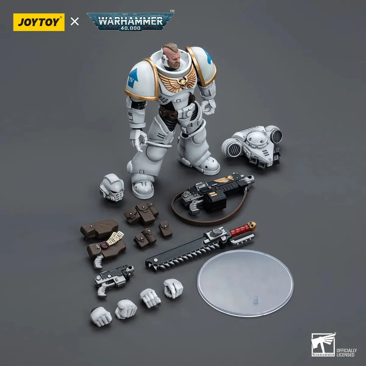 JOYTOY Warhammer 40k 1: 18 Space Marines White Consuls - JOYTOY WORLD