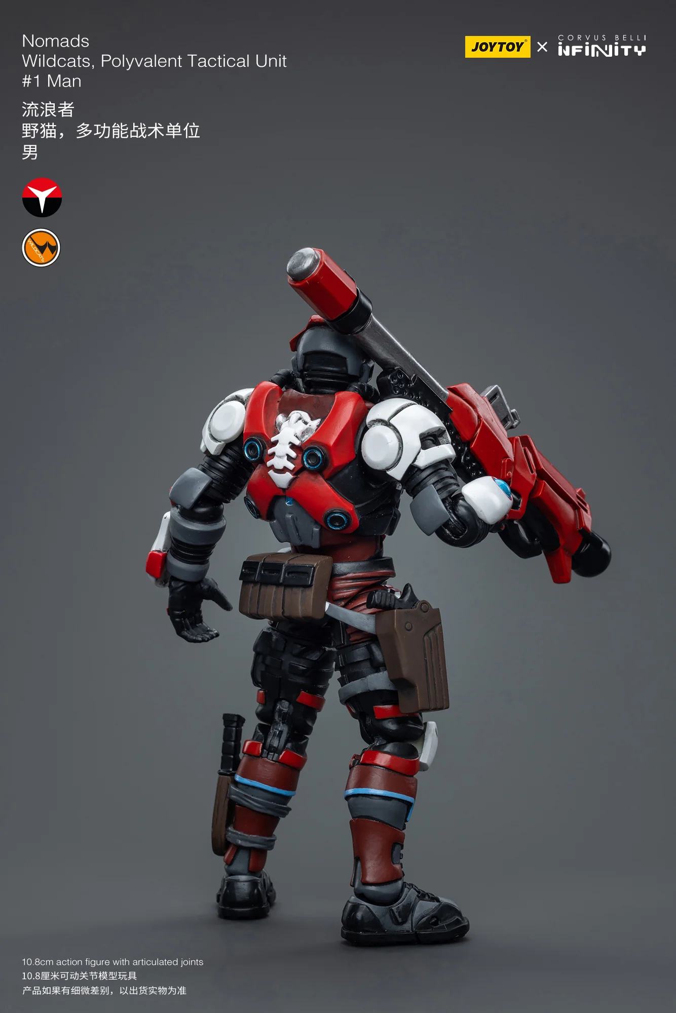 JOYTOY JT7622 7639 Infinity - Corvus Belli Nomads Wildcats Polyvalent Tactical Unit - JOYTOY WORLD