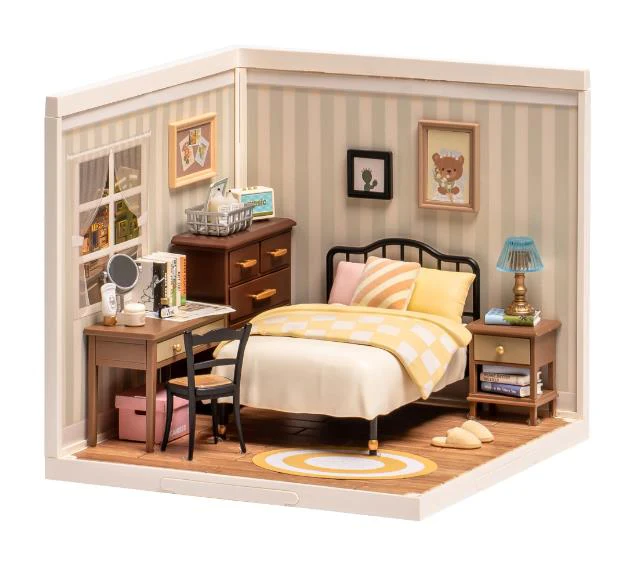 Robotime DW009 Sweet Dream Bedroom - JOYTOY WORLD
