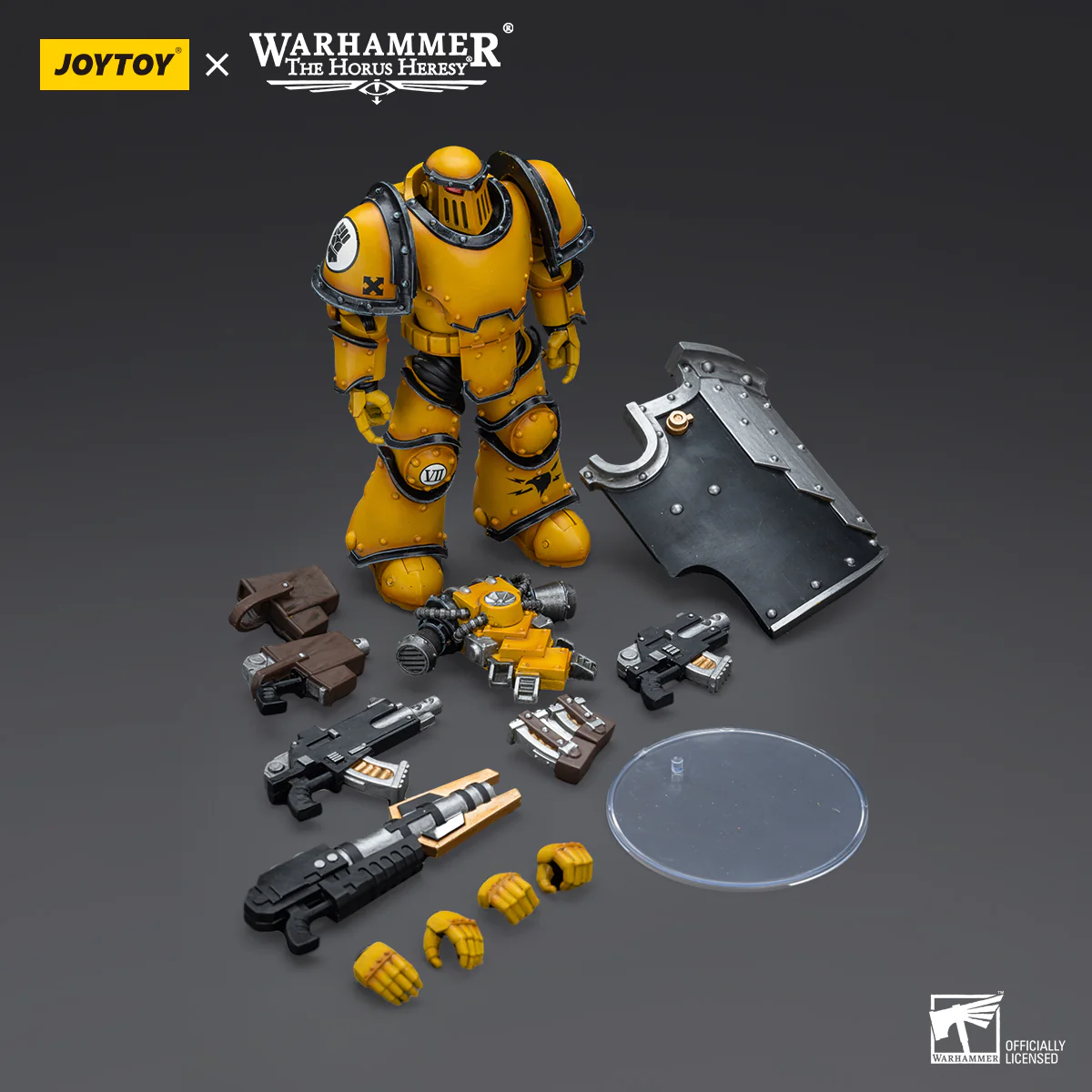 JOYTOY Warhammer The Horus Heresy 1:18 Imperial Fists Legion MkIII Breacher Squad - JOYTOY WORLD